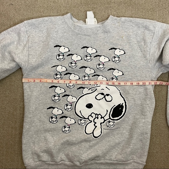 Peanuts Vintage Sweatshirt Size XL - Picture 7 of 9